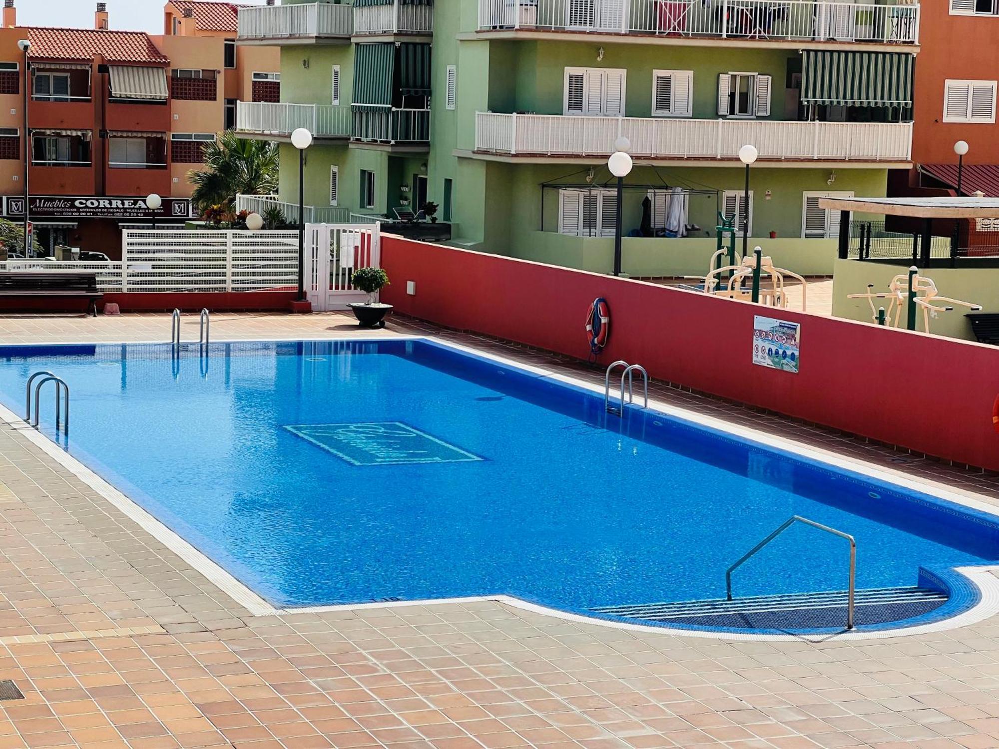 Apartamento Terraza Del Sol Con Piscina En Candelaria Buitenkant foto